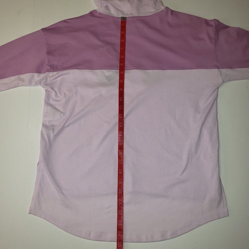 Under Armour Favorite Jersey Hoodie Girls' XLarge Purple & White Logo Athleisure - Picture 8 of 16